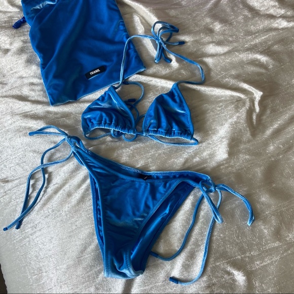 triangl swimwear Other - Vinca Sea Breeze Blue Triangl Bikini